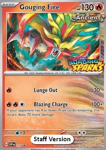 Gouging Fire - SV Black Star Promos (Promo) [SVP-151]
