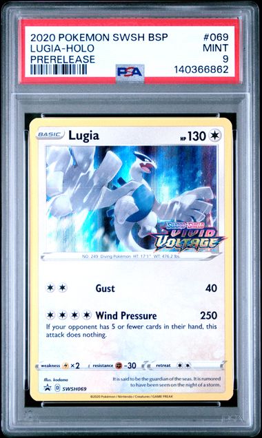Lugia - SWSH Black Star Promos (Promo) – Pokémon Sammelkarte