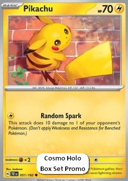 Pikachu - Temporal Forces (Promo) [TEF-051]