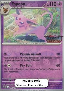 Espeon - Obsidian Flames (Promo) [OBF-086]