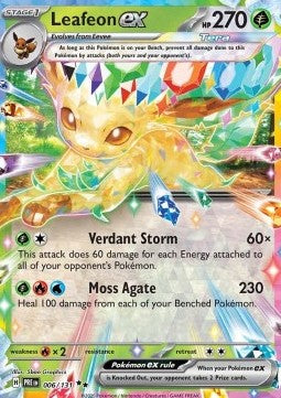 Leafeon ex - Prismatic Evolutions (Double Rare) [PRE-006]