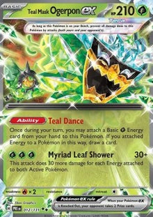 Teal Mask Ogerpon ex - Prismatic Evolutions (Double Rare) [PRE-012]