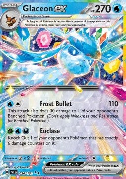 Glaceon ex - Prismatic Evolutions (Double Rare) [PRE-026]