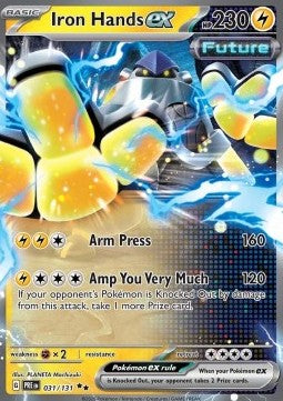 Iron Hands ex - Prismatic Evolutions (Double Rare) [PRE-031]