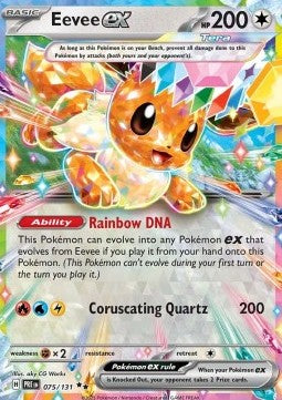 Eevee ex - Prismatic Evolutions (Double Rare) [PRE-075]