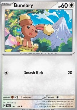 Buneary - Prismatic Evolutions (Common) [PRE-083]