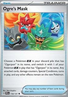 Ogre's Mask - Prismatic Evolutions (Uncommon) [PRE-118]