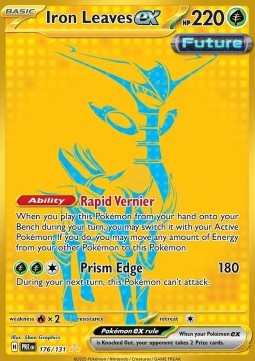 Iron Leaves ex - Prismatic Evolutions (Secret Rare) [PRE-176]