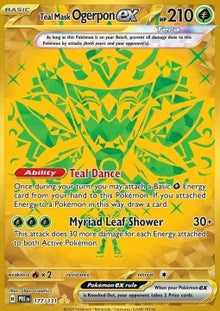 Teal Mask Ogerpon ex - Prismatic Evolutions (Secret Rare) [PRE-177]