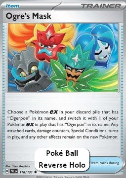 Ogre's Mask - Prismatic Evolutions: Additionals (Uncommon) [xPRE-118]