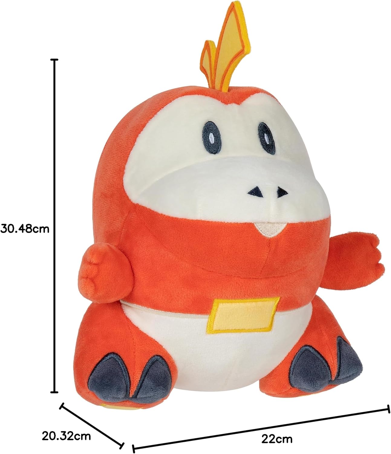 Pokemon Kuscheltier - Fuecoco 20 cm