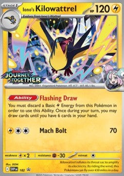 Iono's Kilowattrel - SV Black Star Promos (Promo) [SVP-182]