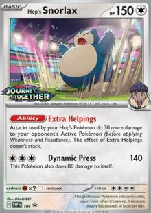 Hop's Snorlax - SV Black Star Promos (Promo) [SVP-184]