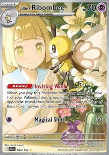 Lillie's Ribombee - Journey Together (Illustration Rare) [JTG-164]
