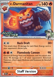 N's Darmanitan - SV Black Star Promos (Promo) [SVP-181]