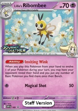 Lillie's Ribombee - SV Black Star Promos (Promo) [SVP-183]