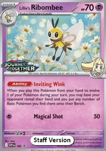 Lillie's Ribombee - SV Black Star Promos (Promo) [SVP-183]