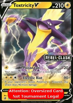 Toxtricity V - Rebel Clash (Oversized) [RCL-070]