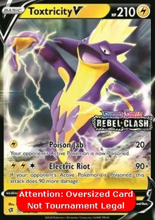 Toxtricity V - Rebel Clash (Oversized) [RCL-070]