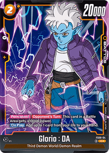 Glorio : DA (FS08-04) [Fusion World] (V.2 - Alternate Art)