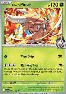 Ethan's Pinsir - Destined Rivals (Uncommon) [DRI-001]