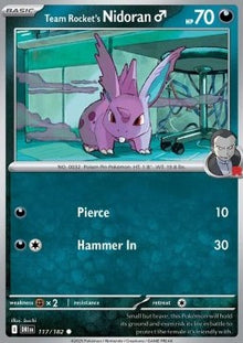 Team Rocket's Nidoran - Destined Rivals (Common) [DRI-117]
