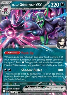 Marnie's Grimmsnarl ex - Destined Rivals (Double Rare) [DRI-136]