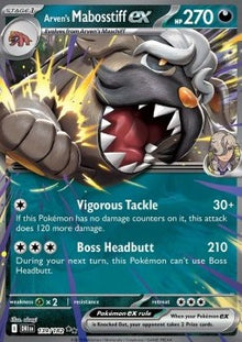 Arven's Mabosstiff ex - Destined Rivals (Double Rare) [DRI-139]