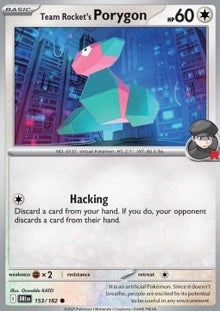 Team Rocket's Porygon - Destined Rivals (Common) [DRI-153]