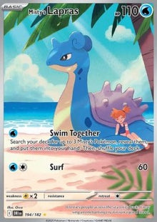 Misty's Lapras - Destined Rivals (Illustration Rare) [DRI-194]