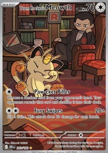Team Rocket's Meowth - Destined Rivals (Illustration Rare) [DRI-203]