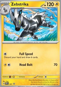 Zebstrika - SV Black Star Promos (Promo) [SVP-201]