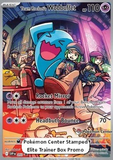 Team Rocket's Wobbuffet - SV Black Star Promos (Promo) [SVP-203]