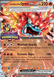 Hearthflame Mask Ogerpon ex - Twilight Masquerade (Promo) [TWM-040]
