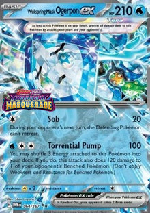 Wellspring Mask Ogerpon ex - Twilight Masquerade (Promo) [TWM-064]