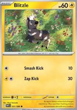 Blitzle - White Flare (Common) [WHT-031]