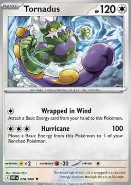 Tornadus - White Flare (Rare) [WHT-078]