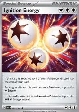 Ignition Energy - White Flare (Uncommon) [WHT-086]