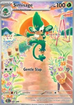 Simisage - Black Bolt (Illustration Rare) [BLK-090]