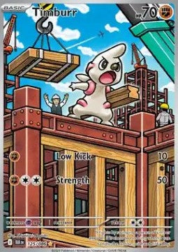 Timburr - Black Bolt (Illustration Rare) [BLK-125]