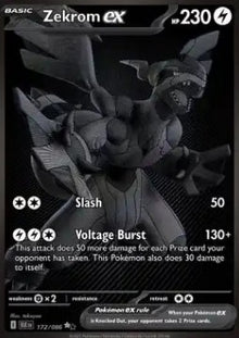 Zekrom ex - Black Bolt (Secret Rare) [BLK-172]