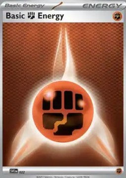 Basic Fighting Energy - Scarlet & Violet Energies (Common) [SVE-022]