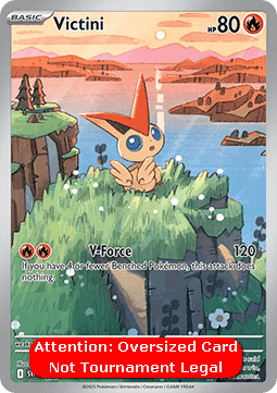 Victini - SV Black Star Promos (Oversized) [SVP-208]
