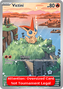 Victini - SV Black Star Promos (Oversized) [SVP-208]