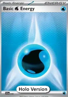 Basic Water Energy - Scarlet & Violet Energies (Common) [SVE-019]