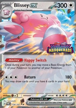 Blissey ex - Twilight Masquerade (Promo) [TWM-134]