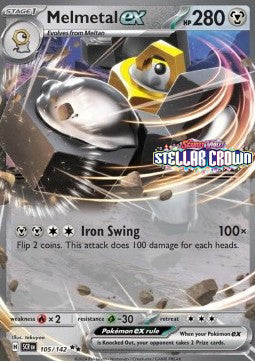 Melmetal ex - Stellar Crown (Promo) [SCR-105]