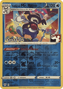 Galarian Mr. Rime - Darkness Ablaze (Promo) [DAA-036]