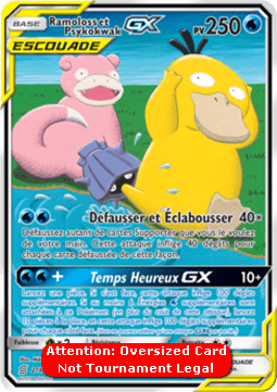 Slowpoke & Psyduck GX - Unified Minds (Oversized) [UNM-218]