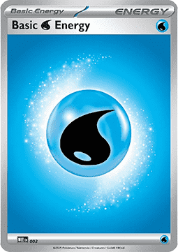 Basic Water Energy - Mega Evolution Energies (Common) [MEE-003]